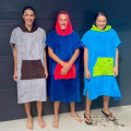 Toalla de toalla con capucha de surf Blaya de algodón Toalla poncho